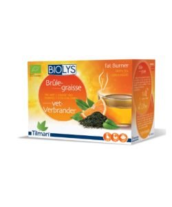 Infusion Brûle-graisse (thé vert - agrumes) BIO, 24 sachets